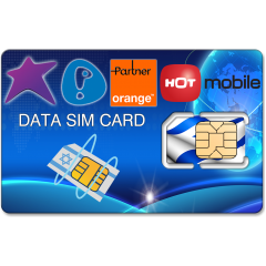 Israel Data SIM 4G LTE